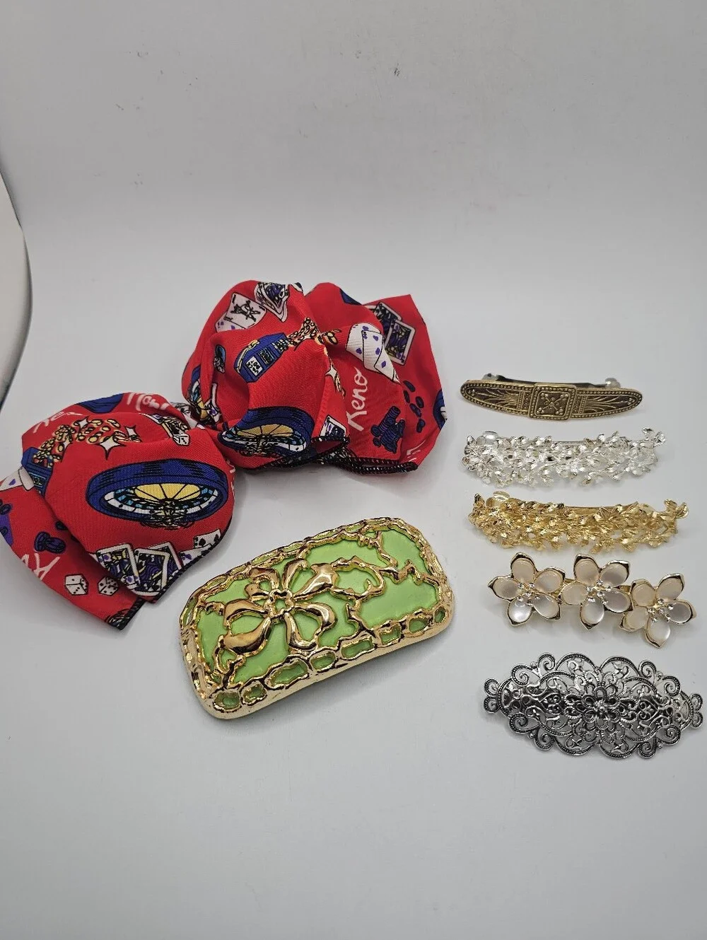 Vintage & Modern Hair Clip Accessory Lot